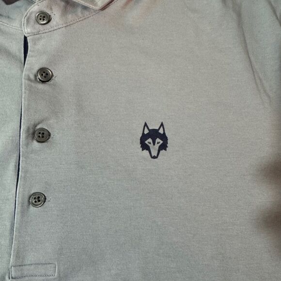 Greyson Clothiers Men's Long Sleeve Polo Shirt Collared XXL Gray Golf Casual - Picture 9 of 9